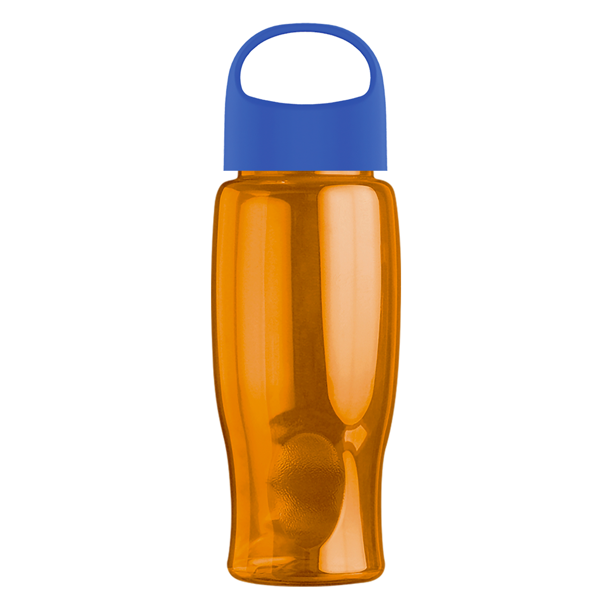 Custom logo Poly+ Bottle with Oval Crest Lid - 27 oz.