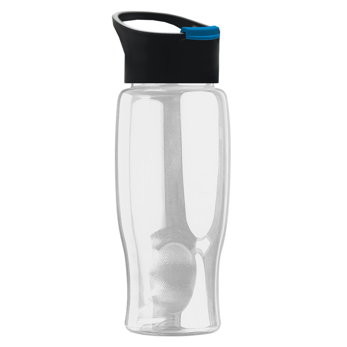 Custom logo Poly+ Bottle with Pop-Up Lid - 27 oz.