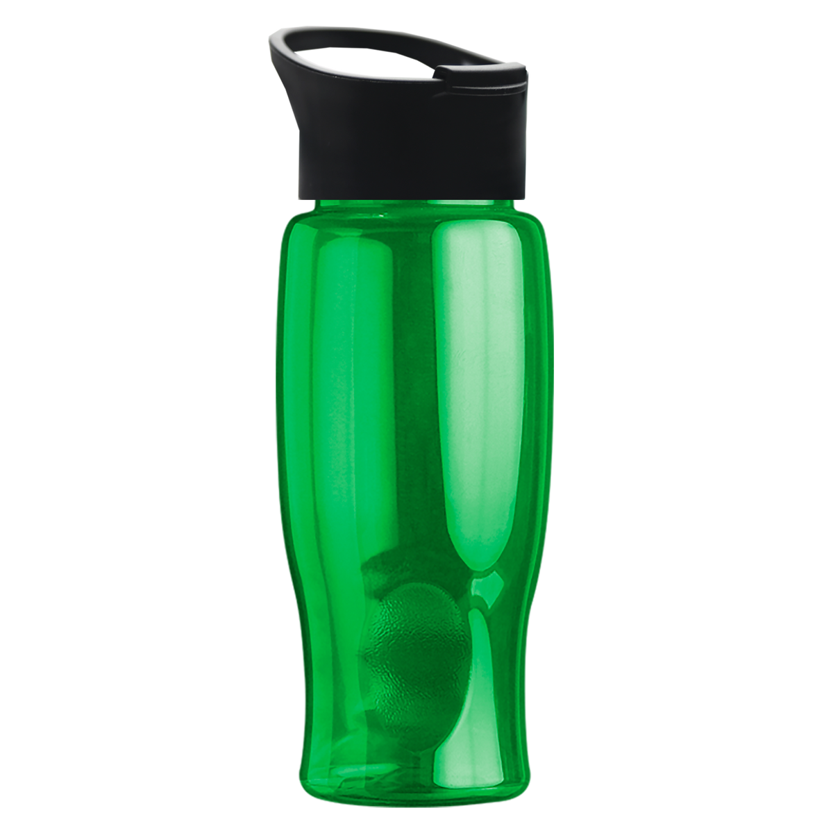 Custom logo Poly+ Bottle with Pop-Up Lid - 27 oz.