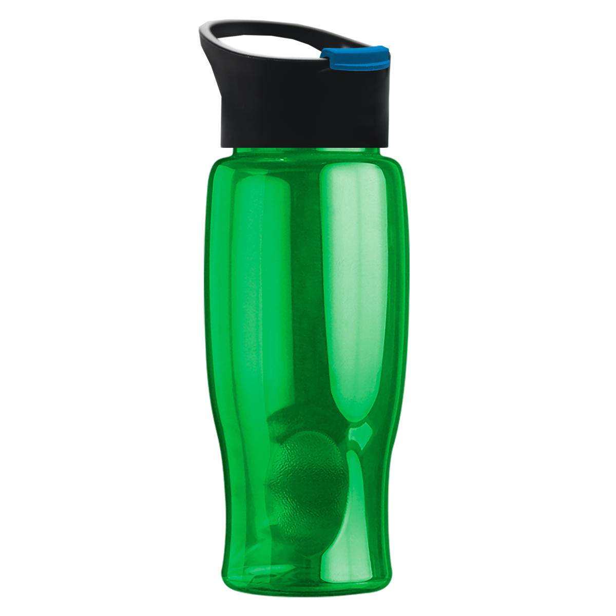 Custom logo Poly+ Bottle with Pop-Up Lid - 27 oz.