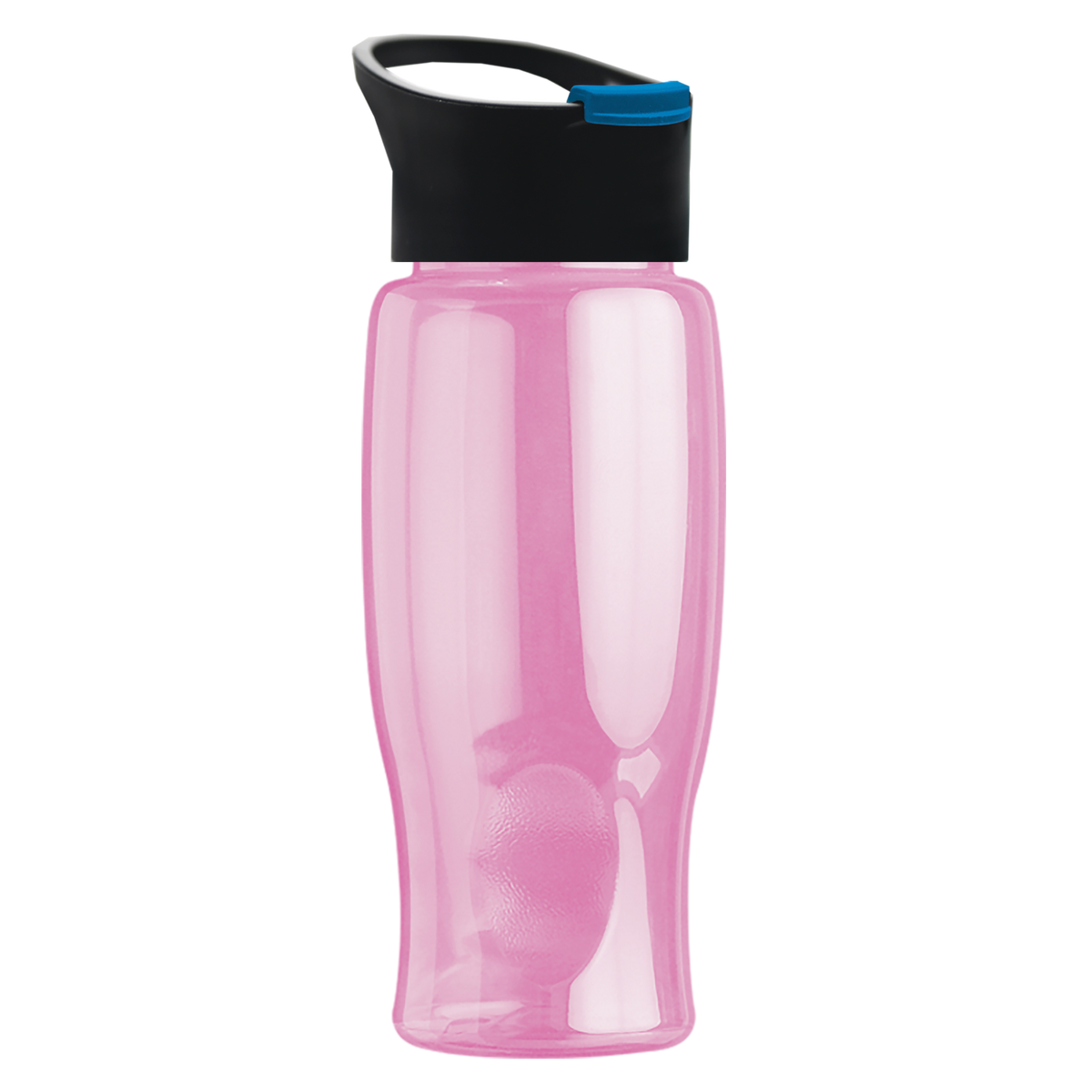 Custom logo Poly+ Bottle with Pop-Up Lid - 27 oz.