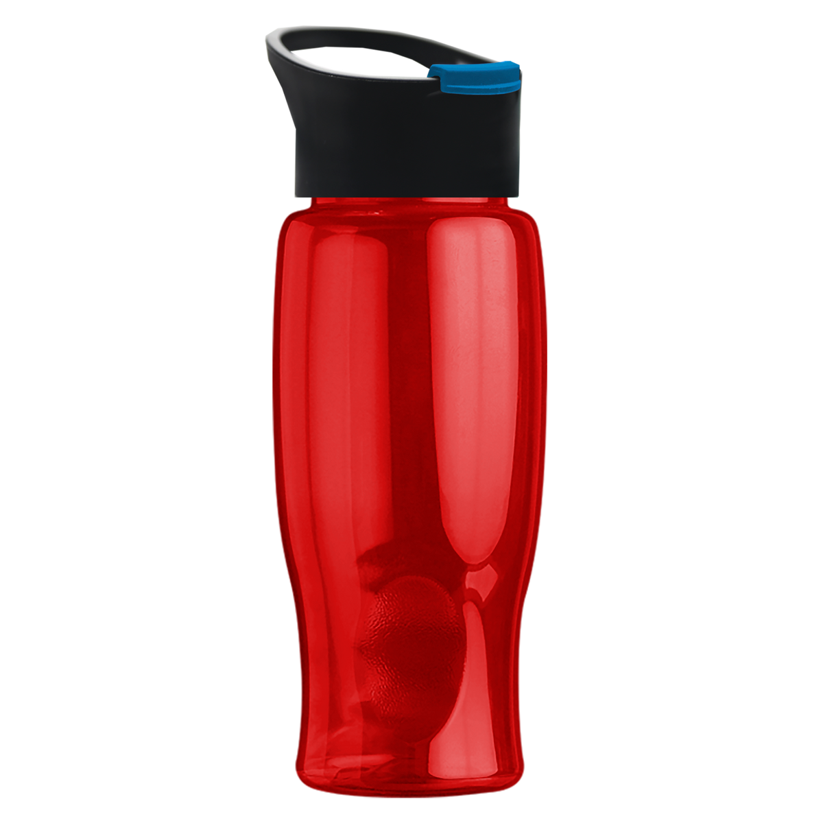 Custom logo Poly+ Bottle with Pop-Up Lid - 27 oz.