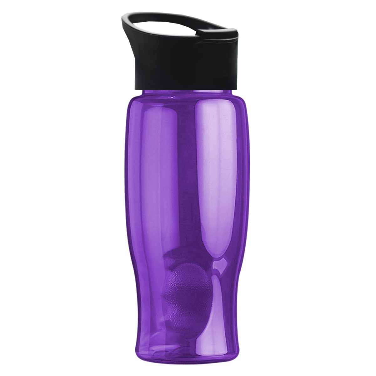 Custom logo Poly+ Bottle with Pop-Up Lid - 27 oz.