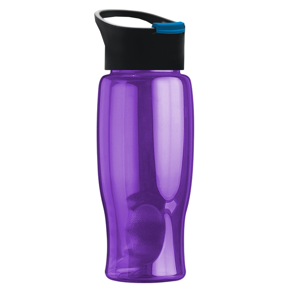 Custom logo Poly+ Bottle with Pop-Up Lid - 27 oz.