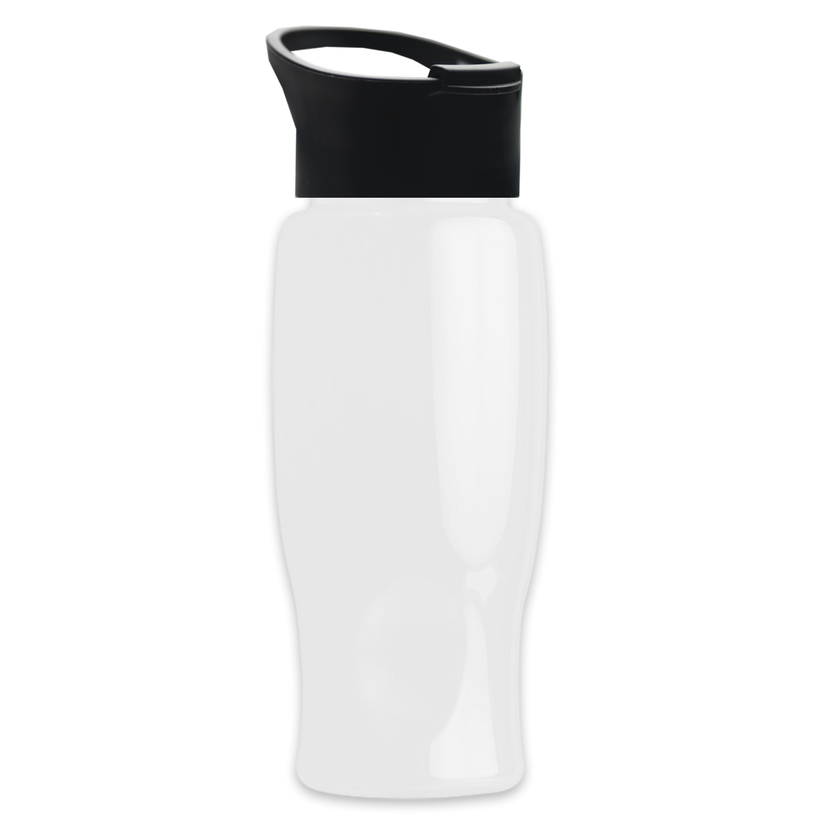Custom logo Poly+ Bottle with Pop-Up Lid - 27 oz.