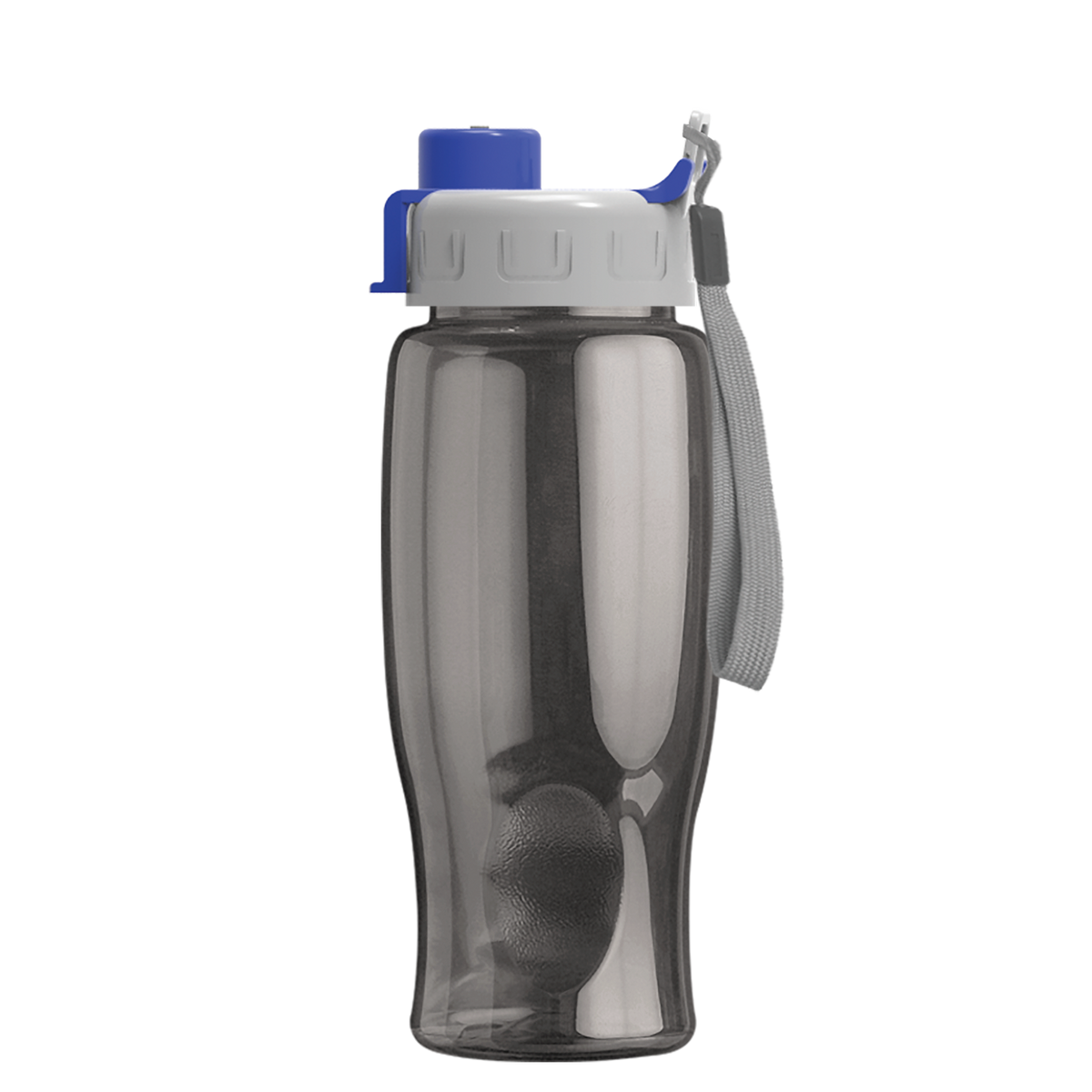 Custom logo Poly+ Bottle with Quick-Snap Lid - 27 oz.