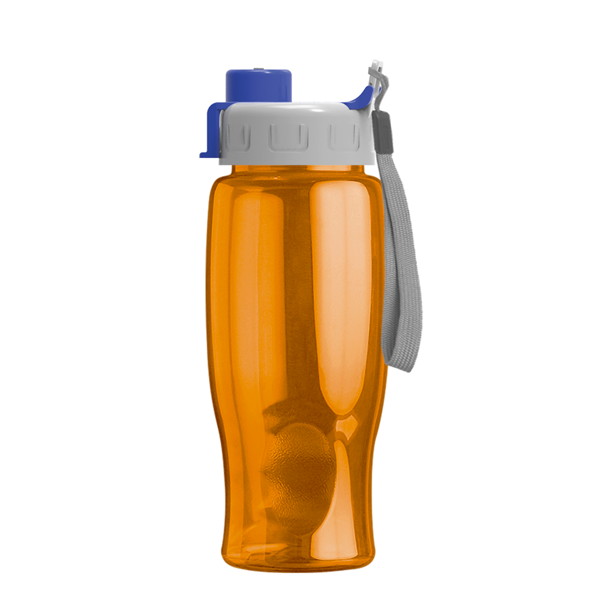Custom logo Poly+ Bottle with Quick-Snap Lid - 27 oz.