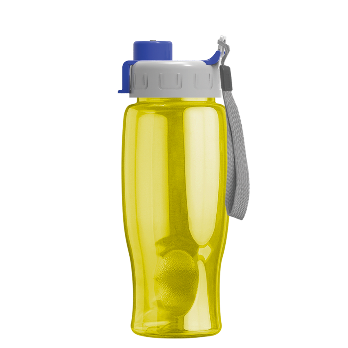Custom logo Poly+ Bottle with Quick-Snap Lid - 27 oz.
