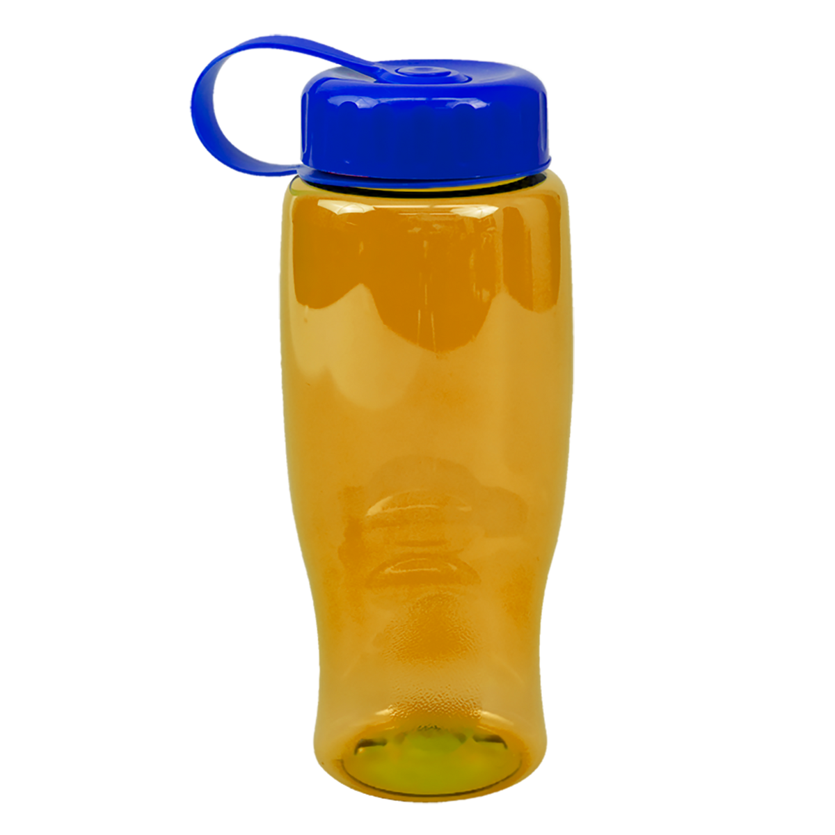 Custom logo Poly+ Bottle with Tethered Lid - 27 oz.