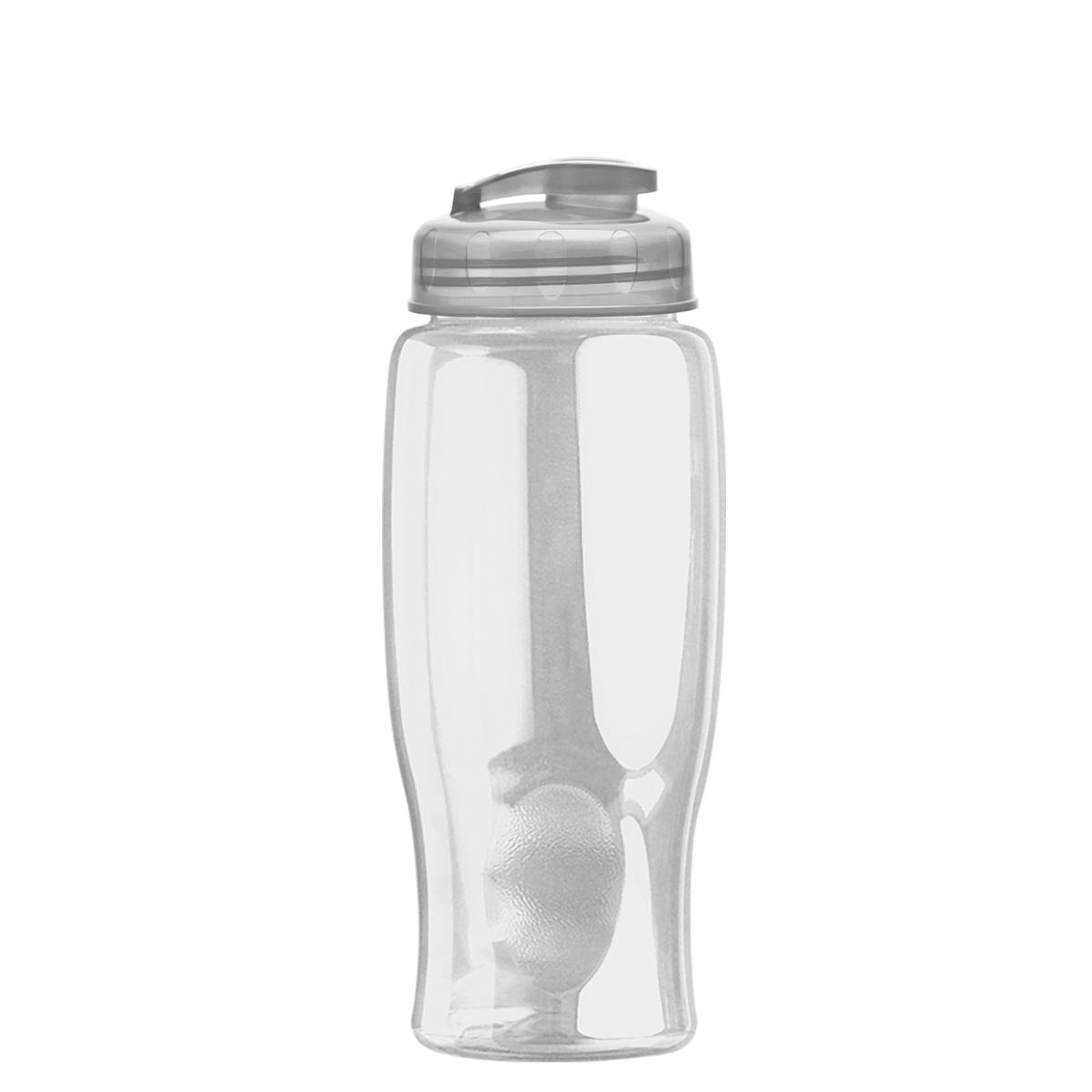 Custom logo Poly+ Bottle with Flip-Top Lid - 27 oz.