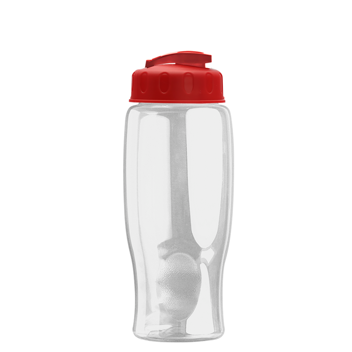 Custom logo Poly+ Bottle with Flip-Top Lid - 27 oz.