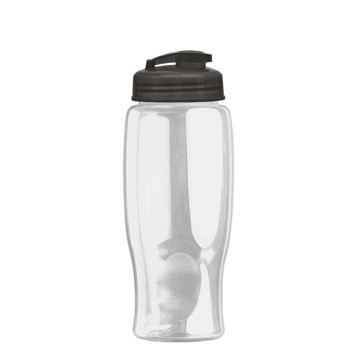 Custom logo Poly+ Bottle with Flip-Top Lid - 27 oz.