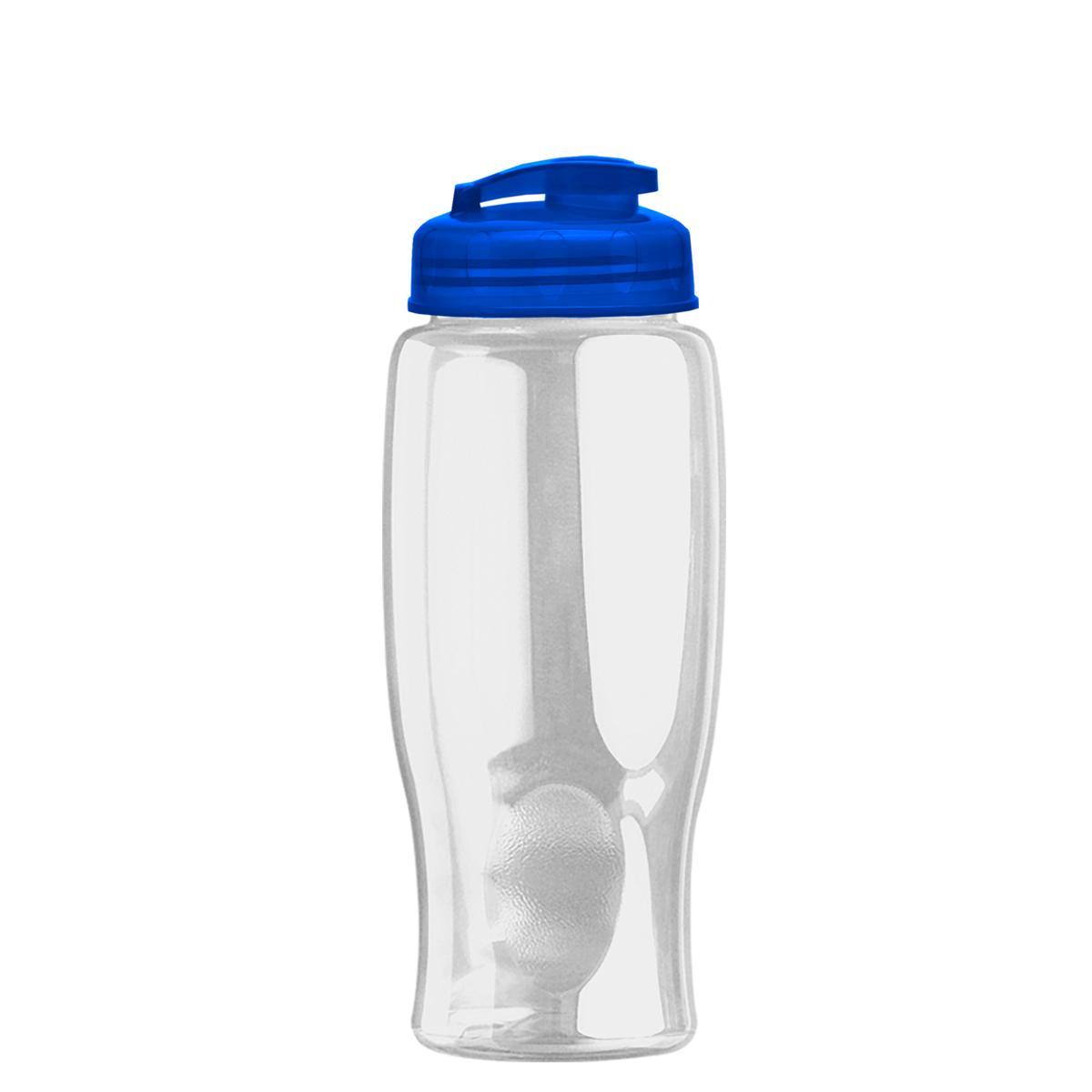 Custom logo Poly+ Bottle with Flip-Top Lid - 27 oz.
