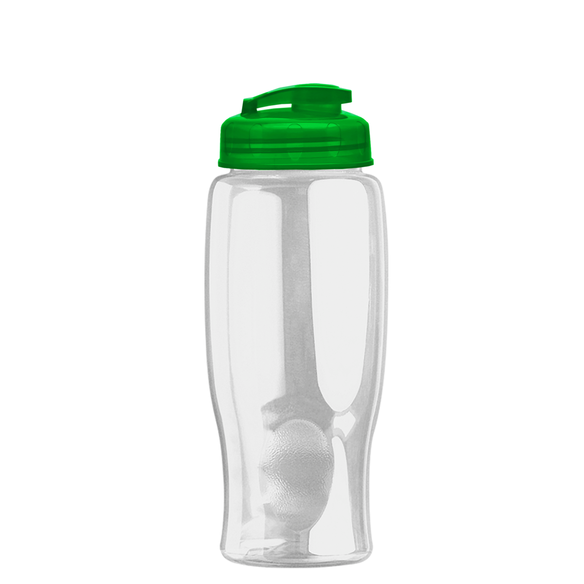 Custom logo Poly+ Bottle with Flip-Top Lid - 27 oz.