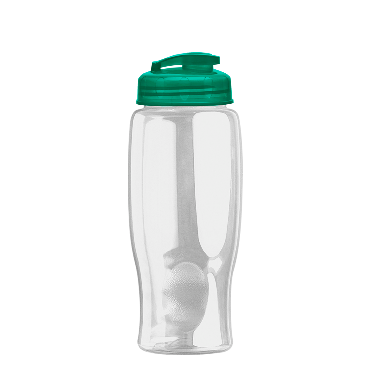 Custom logo Poly+ Bottle with Flip-Top Lid - 27 oz.