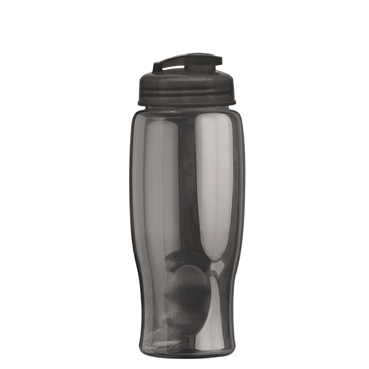 Custom logo Poly+ Bottle with Flip-Top Lid - 27 oz.