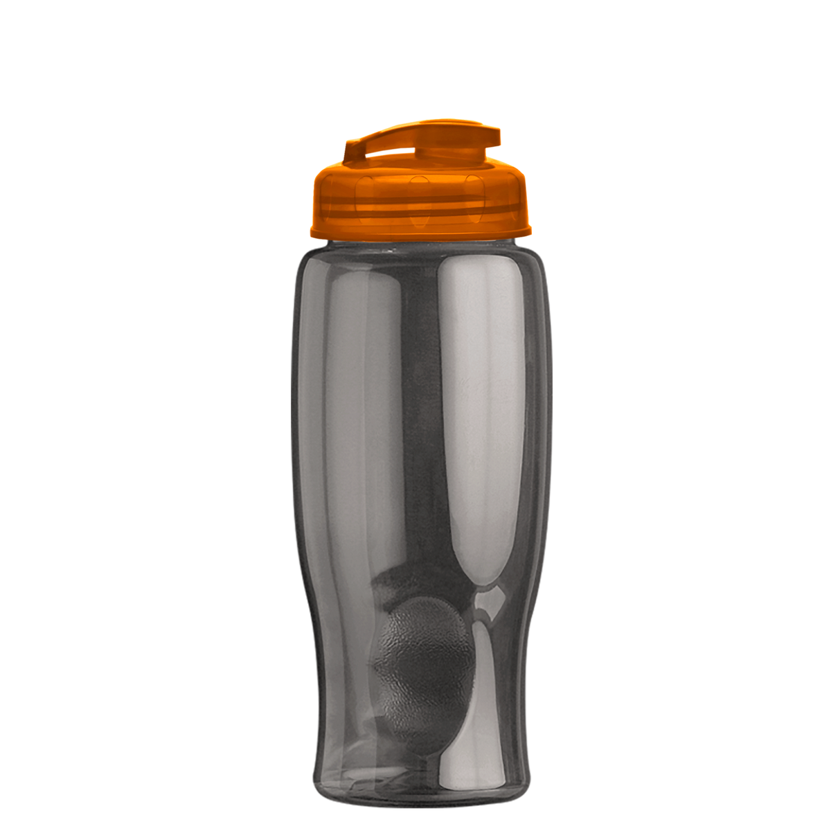 Custom logo Poly+ Bottle with Flip-Top Lid - 27 oz.