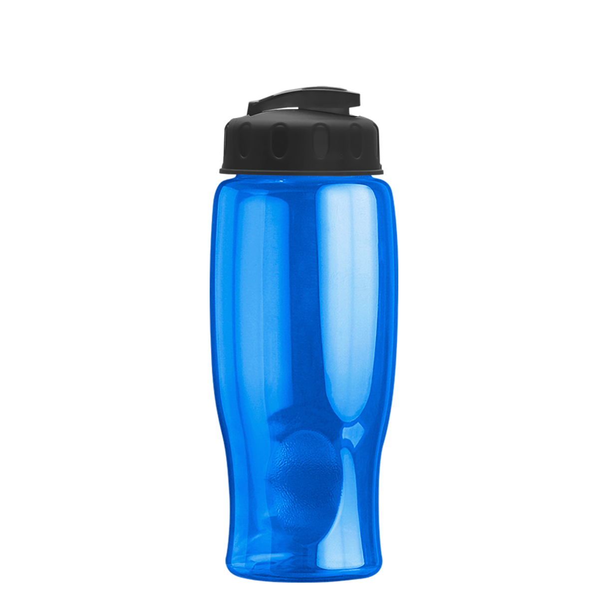 Custom logo Poly+ Bottle with Flip-Top Lid - 27 oz.