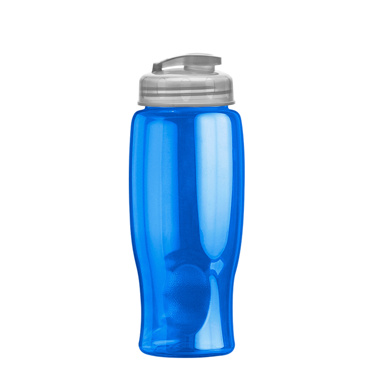 Custom logo Poly+ Bottle with Flip-Top Lid - 27 oz.