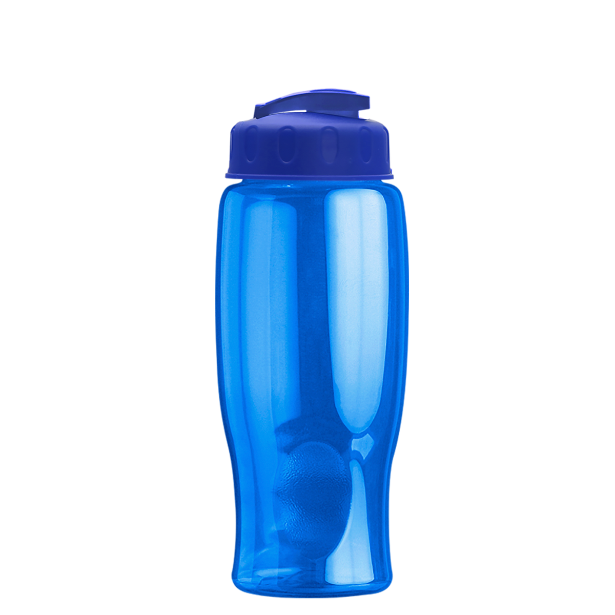 Custom logo Poly+ Bottle with Flip-Top Lid - 27 oz.