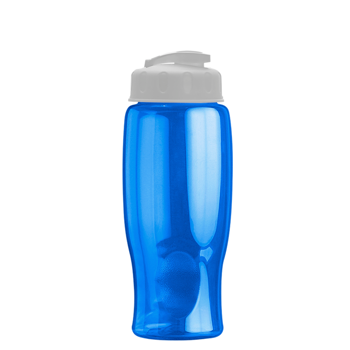 Custom logo Poly+ Bottle with Flip-Top Lid - 27 oz.