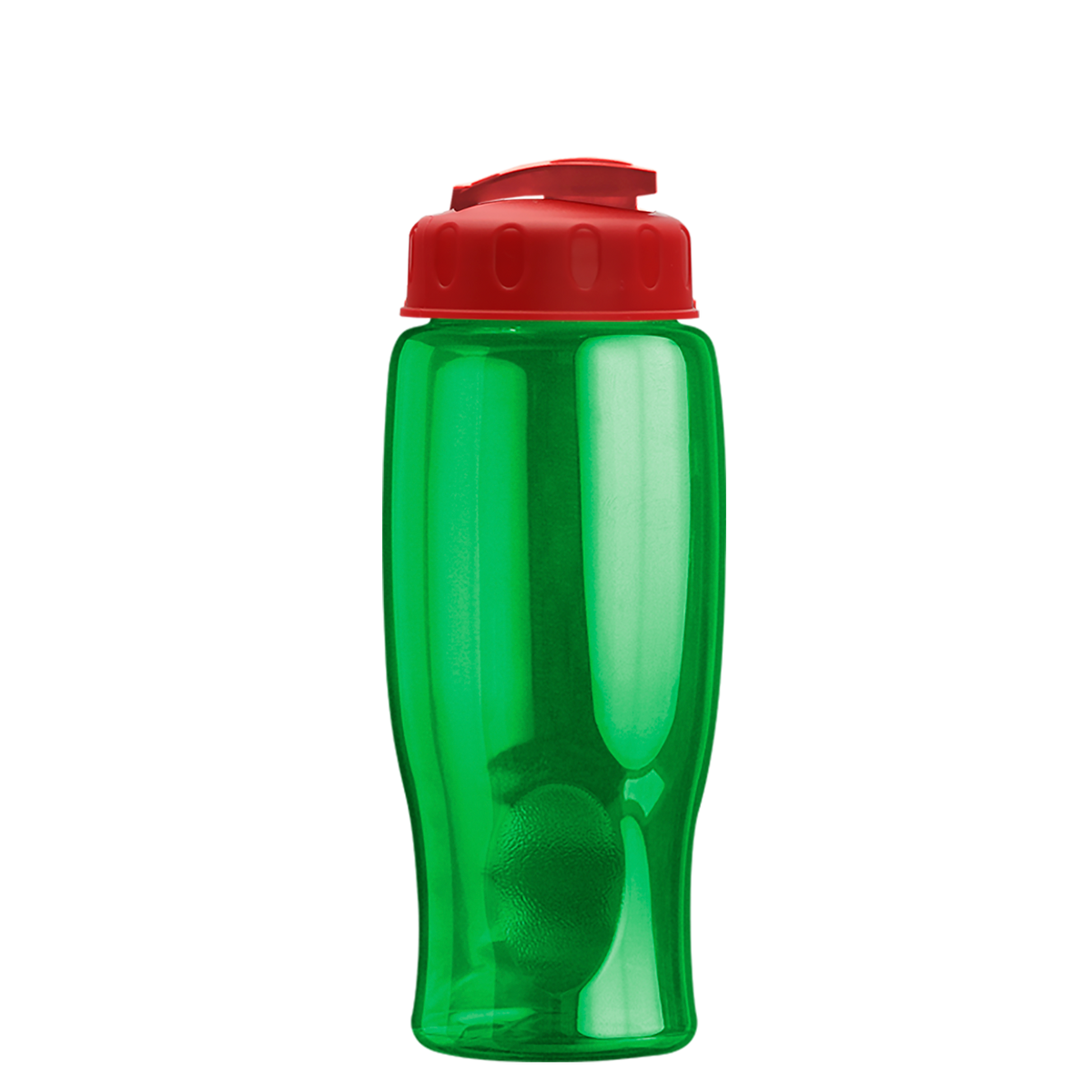 Custom logo Poly+ Bottle with Flip-Top Lid - 27 oz.