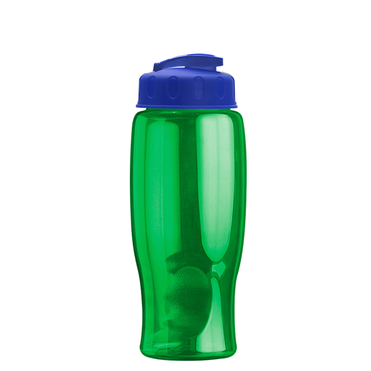 Custom logo Poly+ Bottle with Flip-Top Lid - 27 oz.
