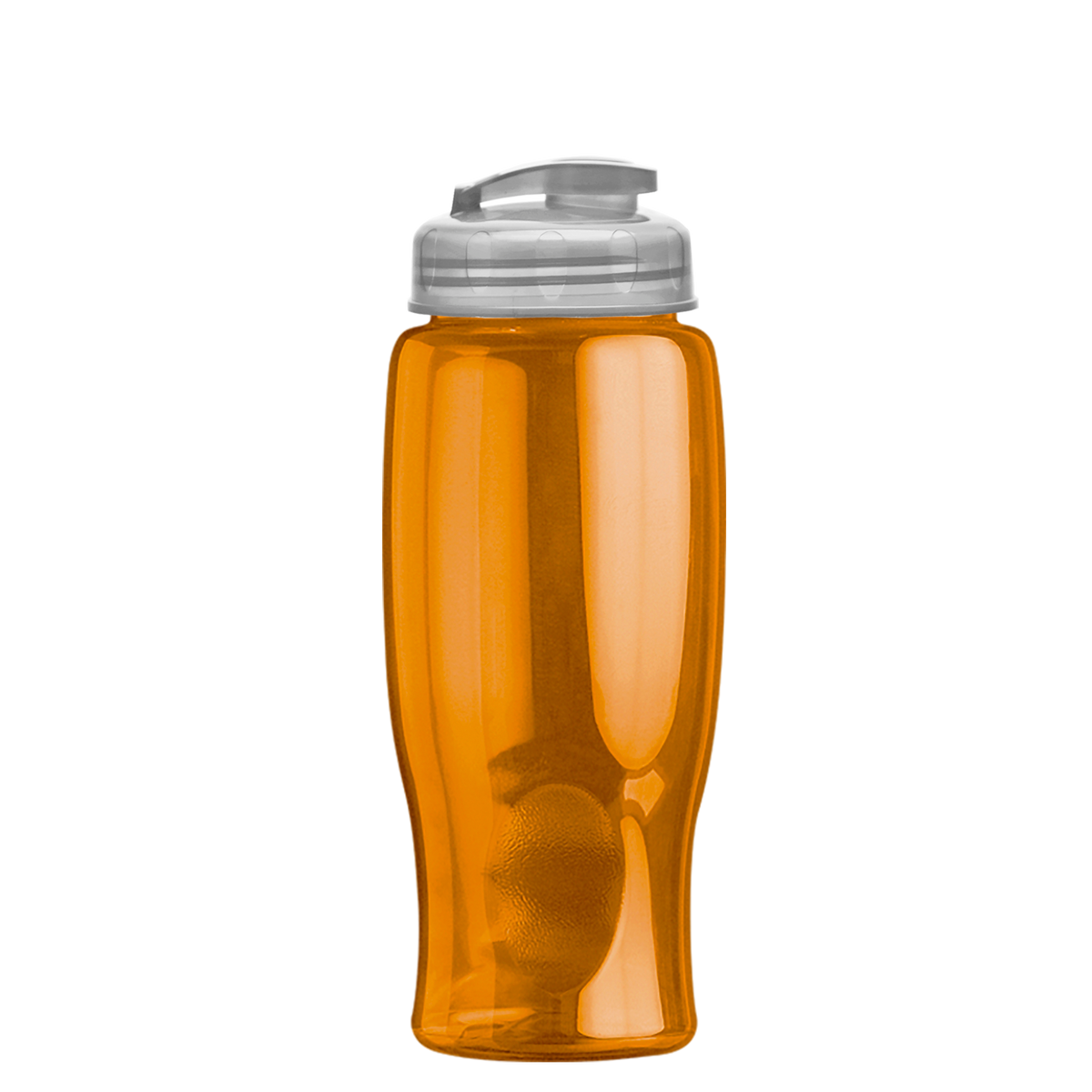 Custom logo Poly+ Bottle with Flip-Top Lid - 27 oz.