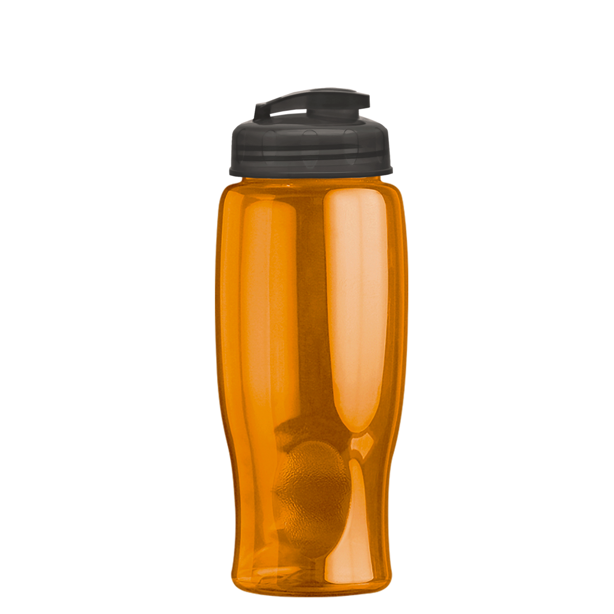 Custom logo Poly+ Bottle with Flip-Top Lid - 27 oz.