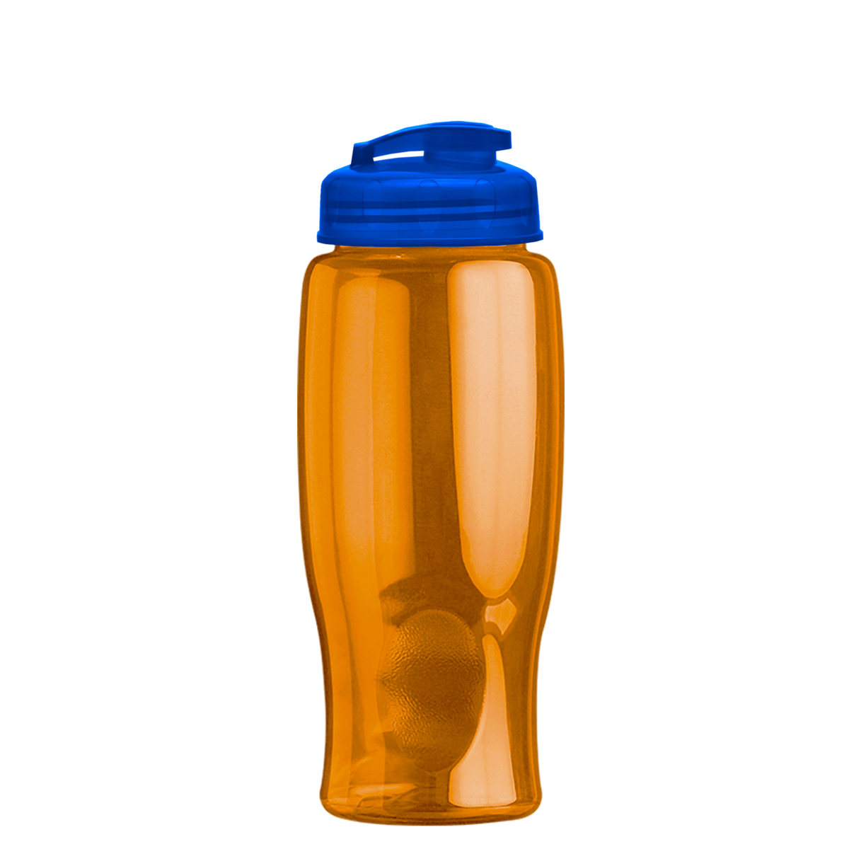 Custom logo Poly+ Bottle with Flip-Top Lid - 27 oz.