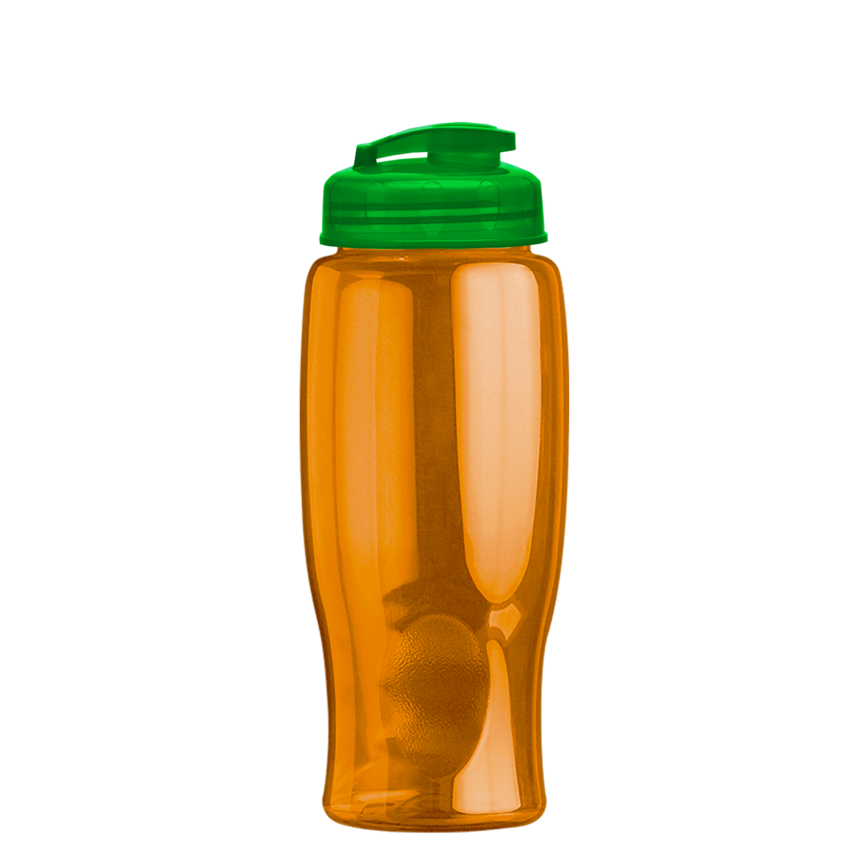 Custom logo Poly+ Bottle with Flip-Top Lid - 27 oz.