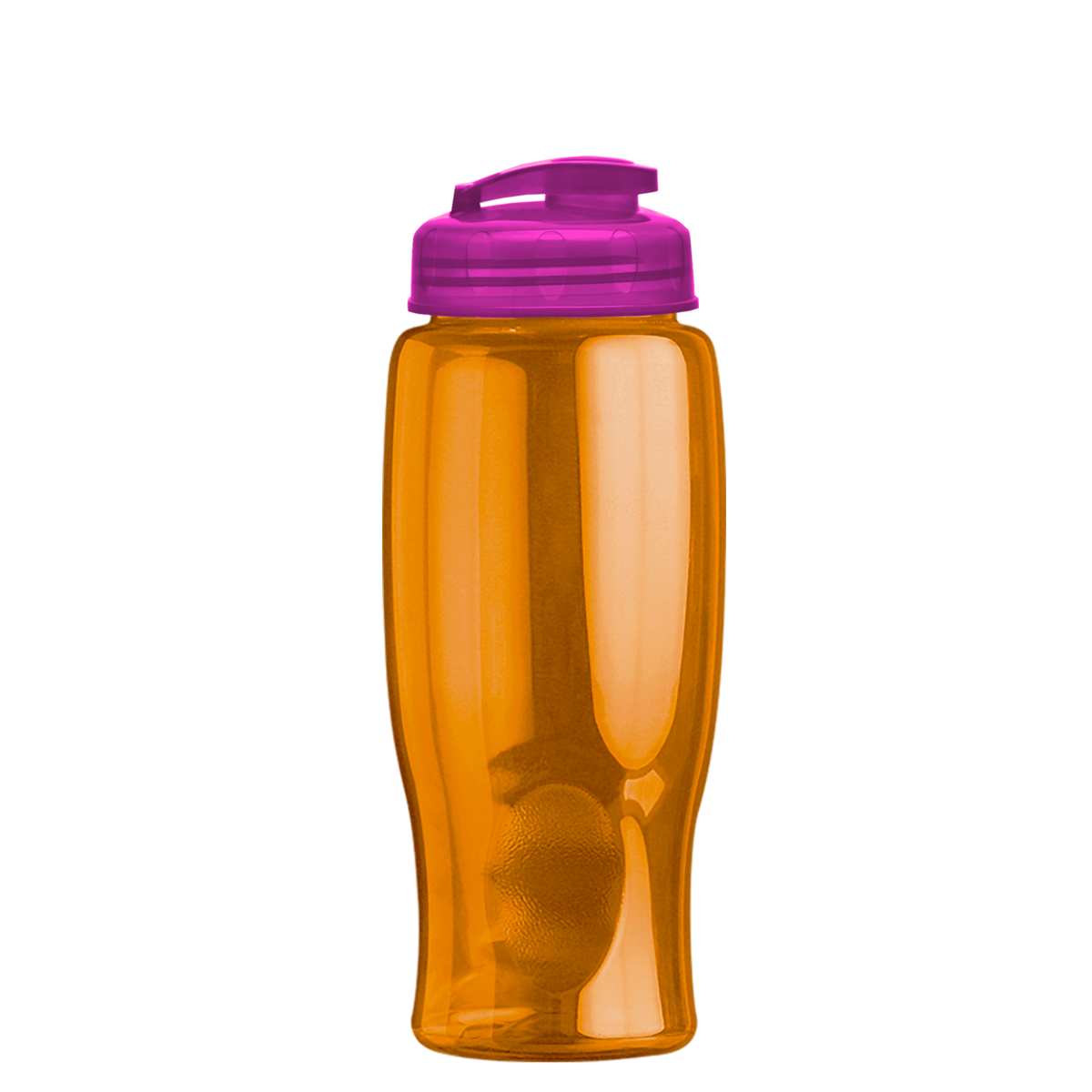 Custom logo Poly+ Bottle with Flip-Top Lid - 27 oz.