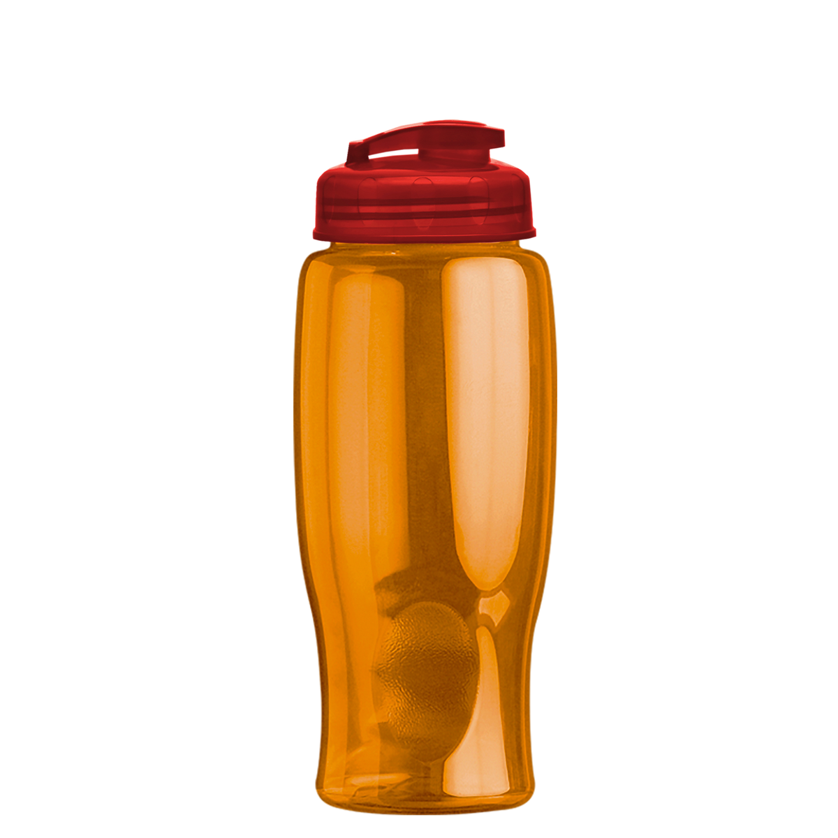 Custom logo Poly+ Bottle with Flip-Top Lid - 27 oz.