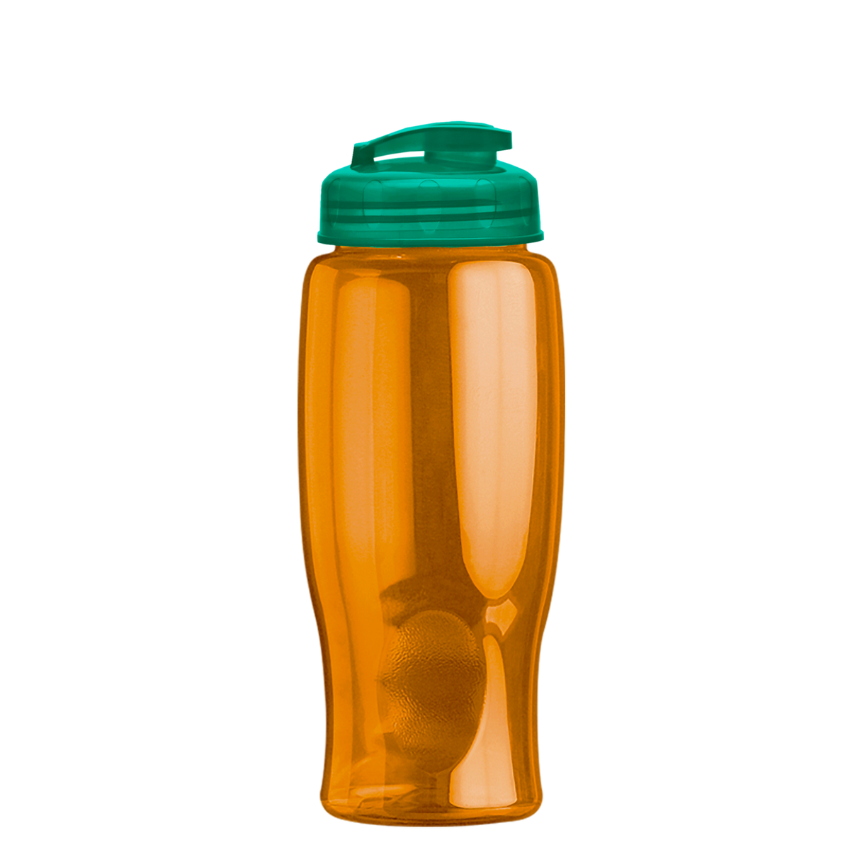 Custom logo Poly+ Bottle with Flip-Top Lid - 27 oz.