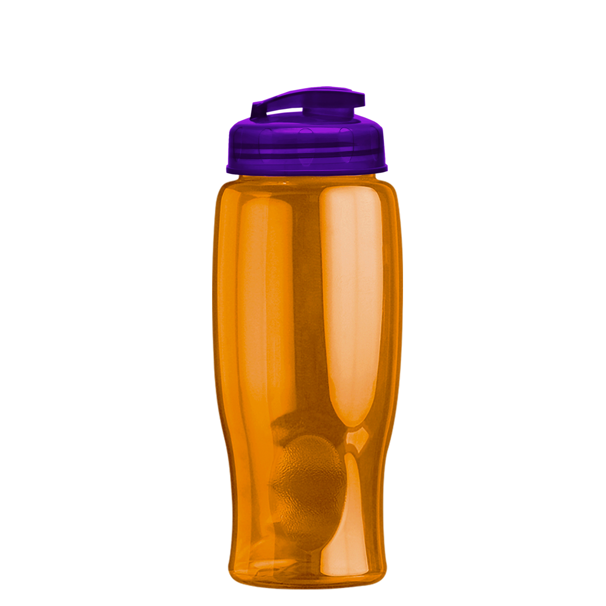 Custom logo Poly+ Bottle with Flip-Top Lid - 27 oz.