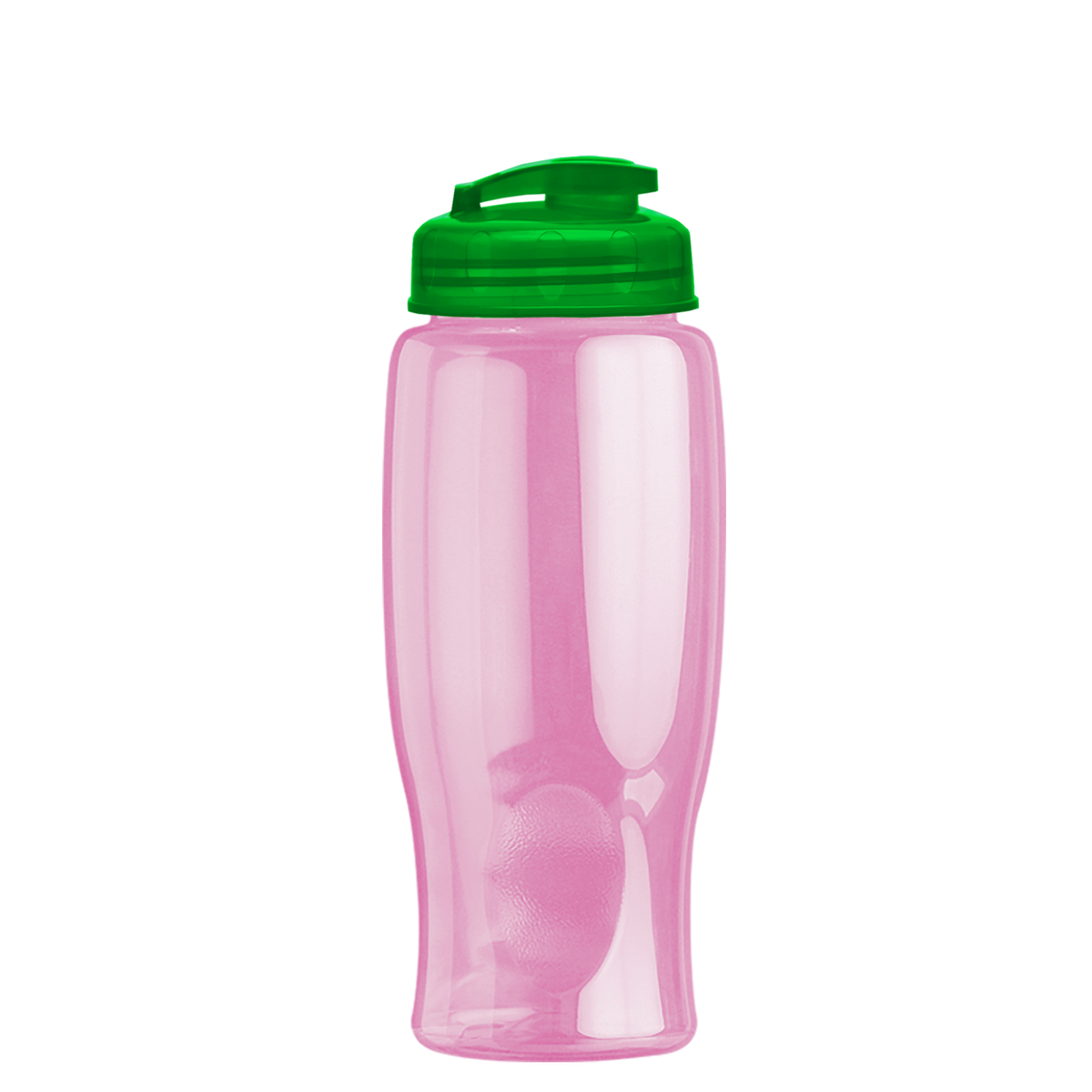 Custom logo Poly+ Bottle with Flip-Top Lid - 27 oz.