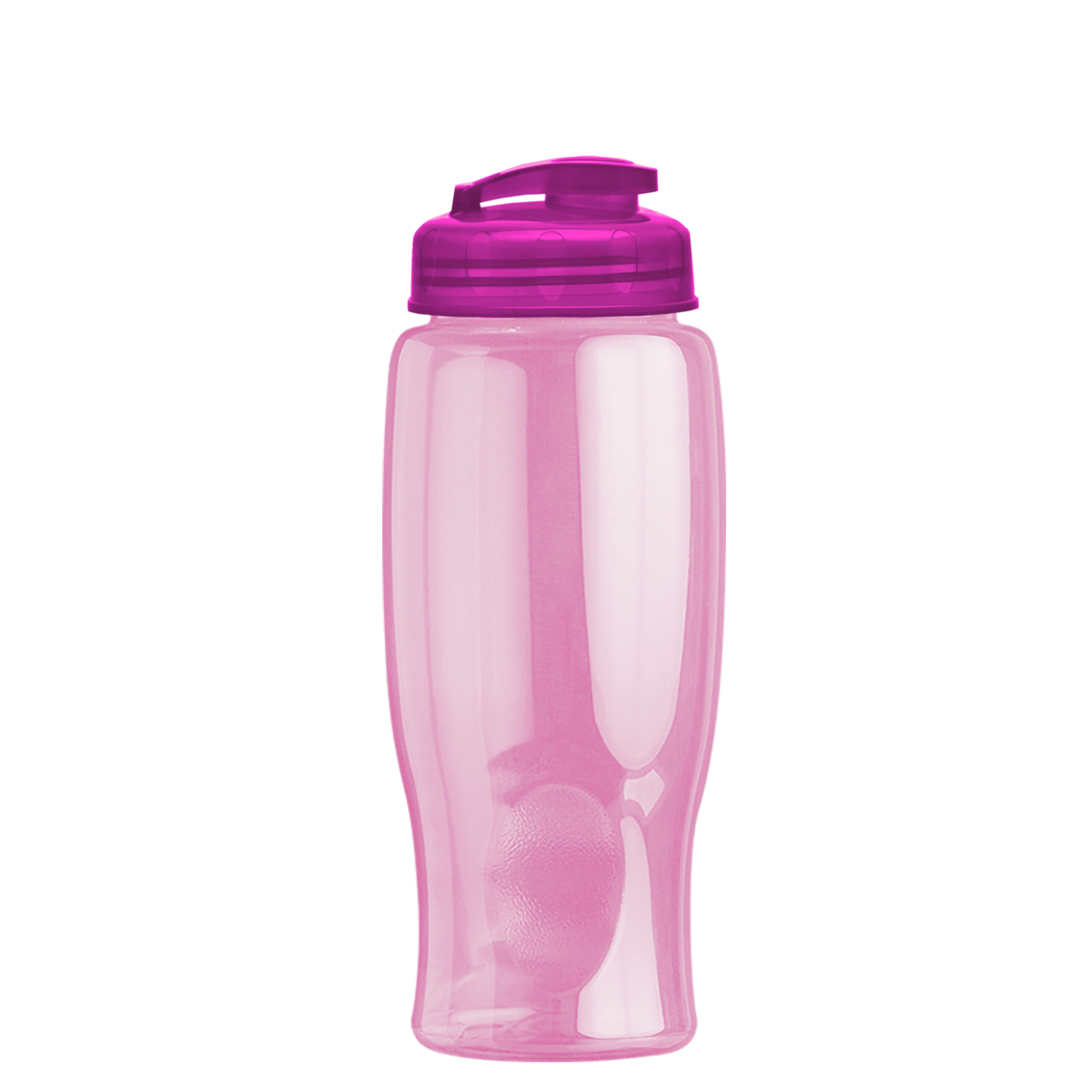 Custom logo Poly+ Bottle with Flip-Top Lid - 27 oz.