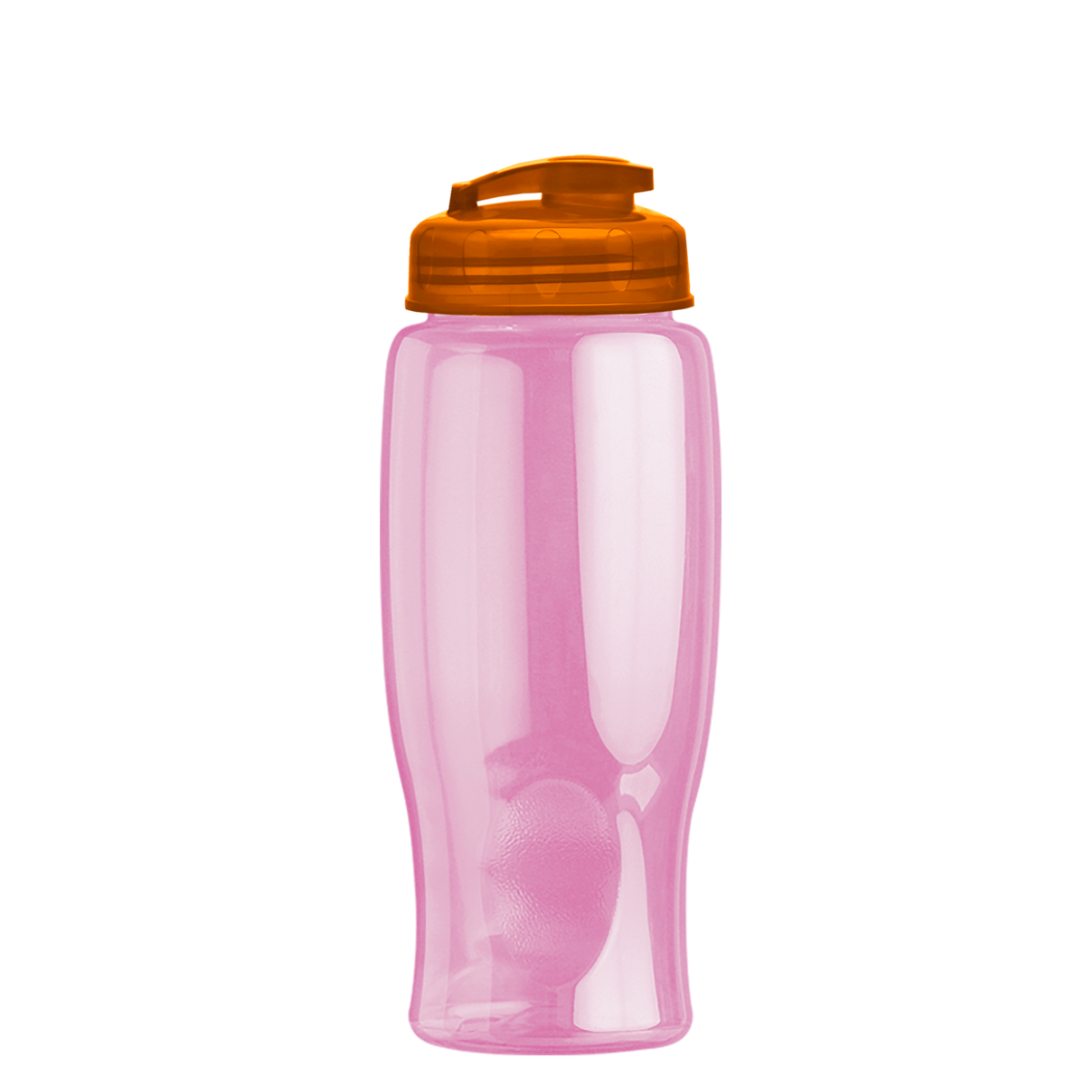 Custom logo Poly+ Bottle with Flip-Top Lid - 27 oz.
