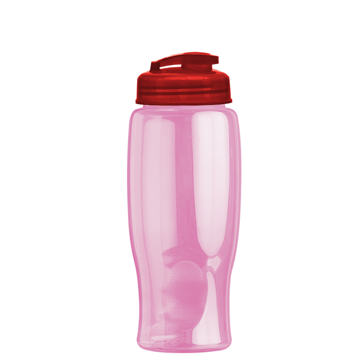 Custom logo Poly+ Bottle with Flip-Top Lid - 27 oz.
