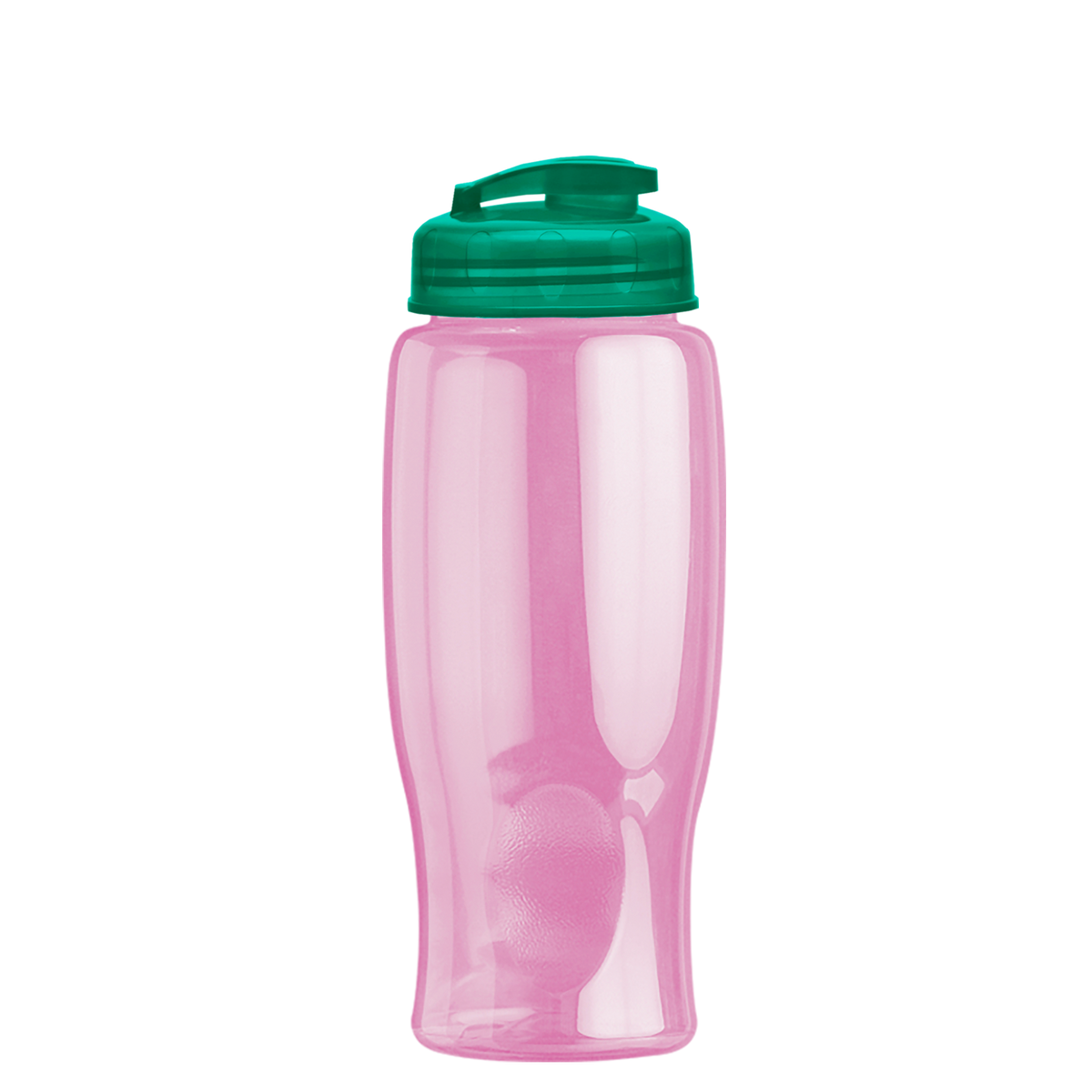 Custom logo Poly+ Bottle with Flip-Top Lid - 27 oz.
