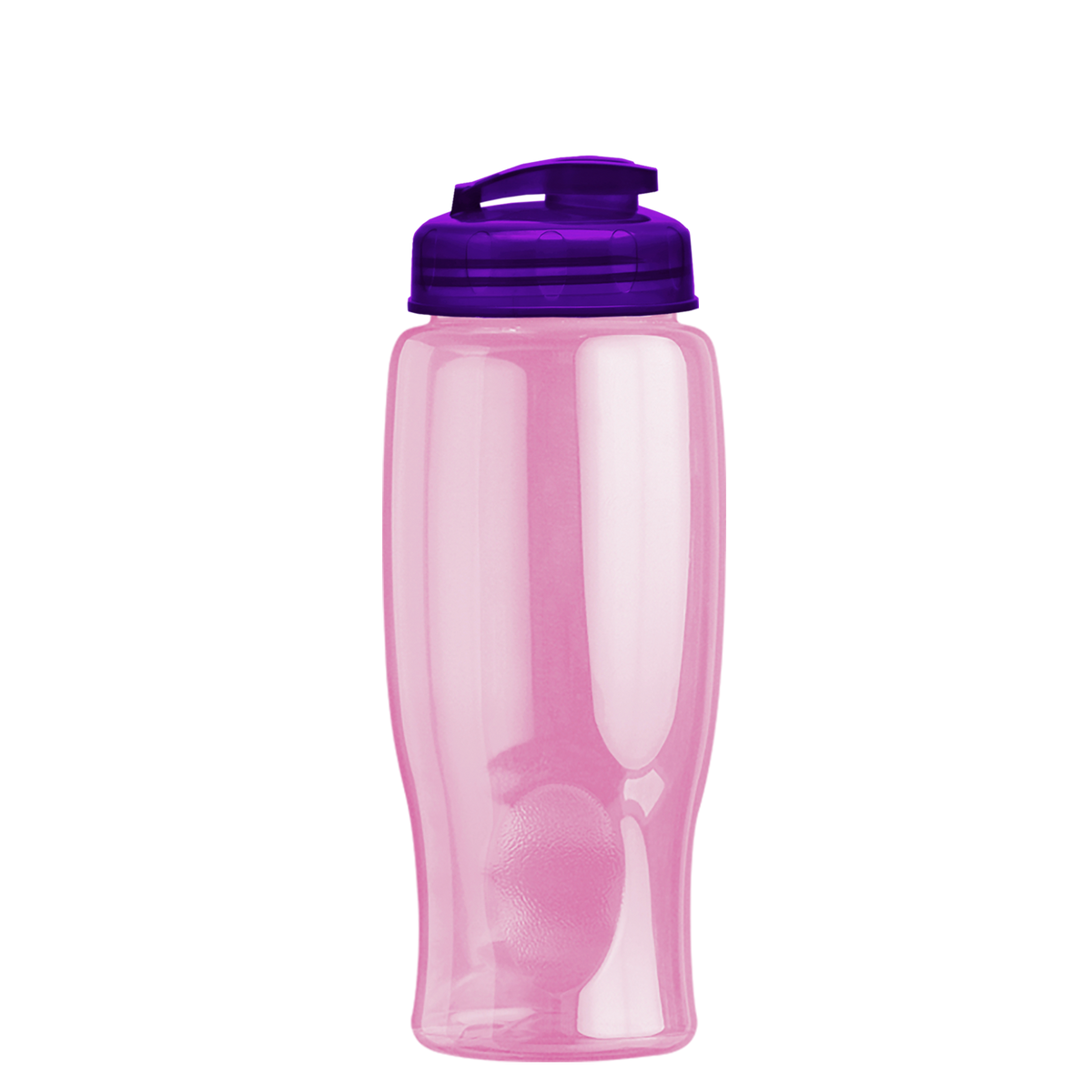 Custom logo Poly+ Bottle with Flip-Top Lid - 27 oz.