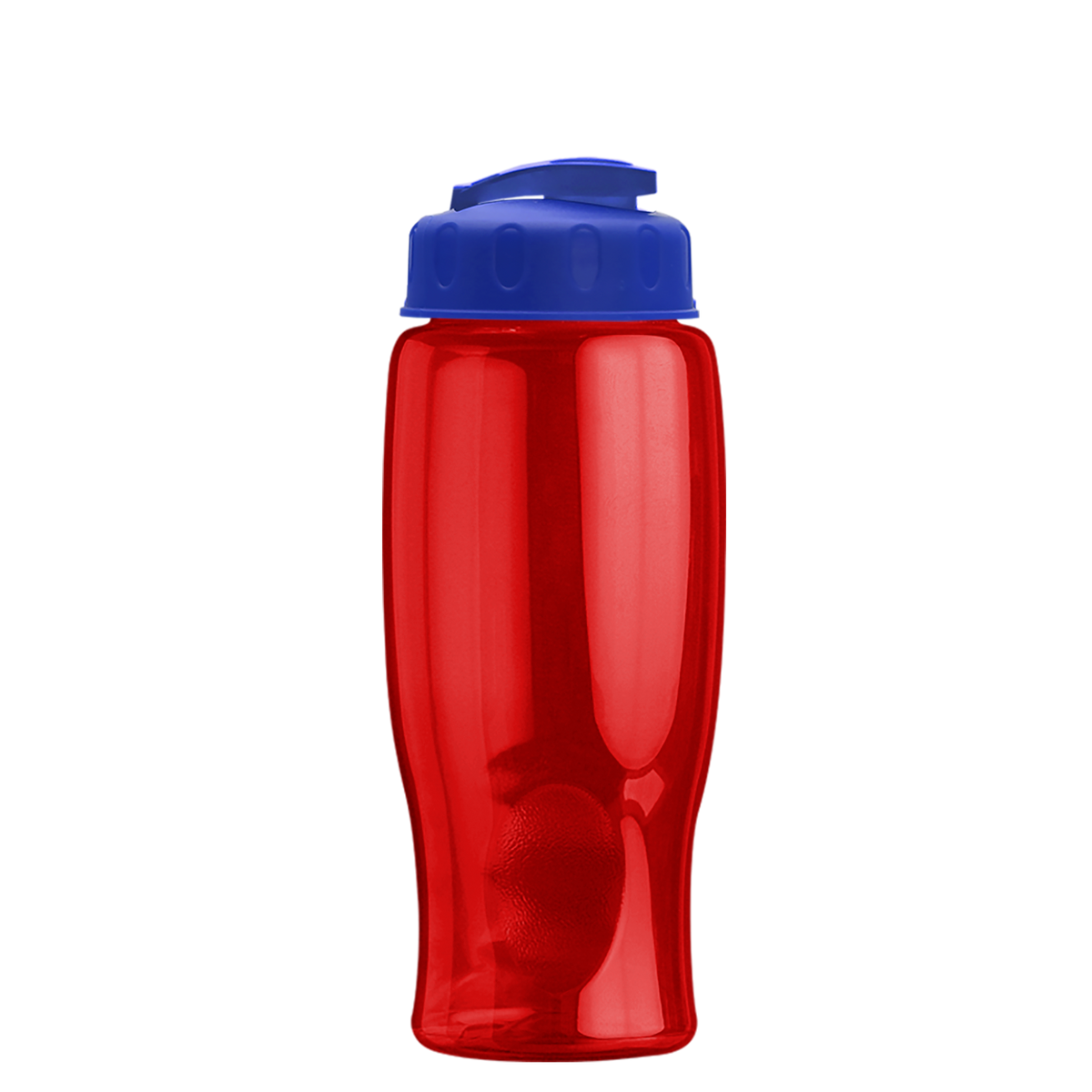Custom logo Poly+ Bottle with Flip-Top Lid - 27 oz.