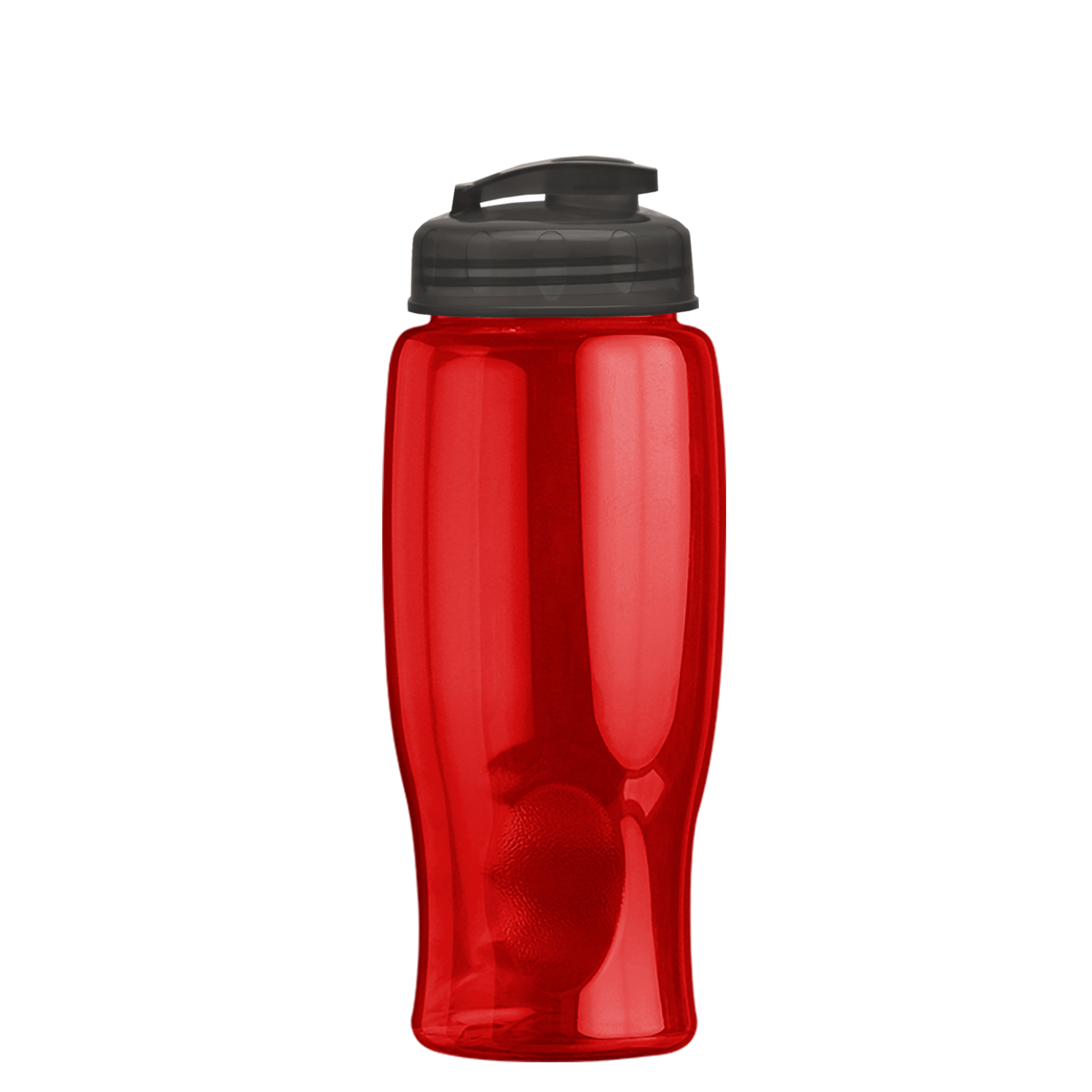 Custom logo Poly+ Bottle with Flip-Top Lid - 27 oz.