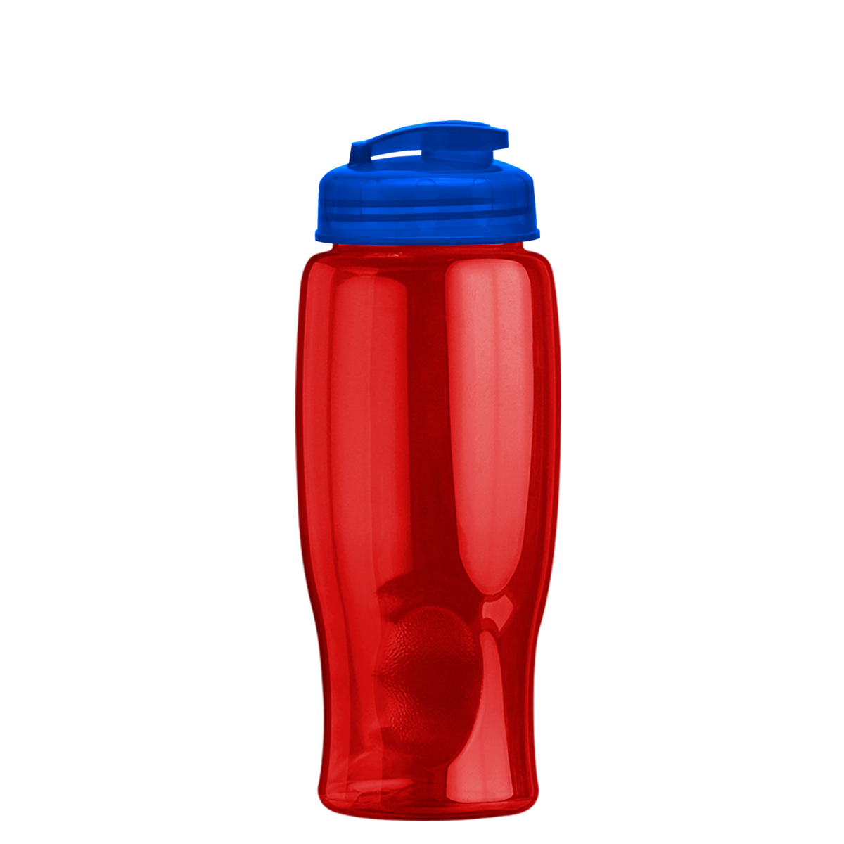 Custom logo Poly+ Bottle with Flip-Top Lid - 27 oz.