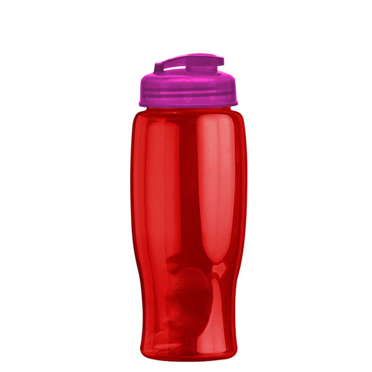 Custom logo Poly+ Bottle with Flip-Top Lid - 27 oz.