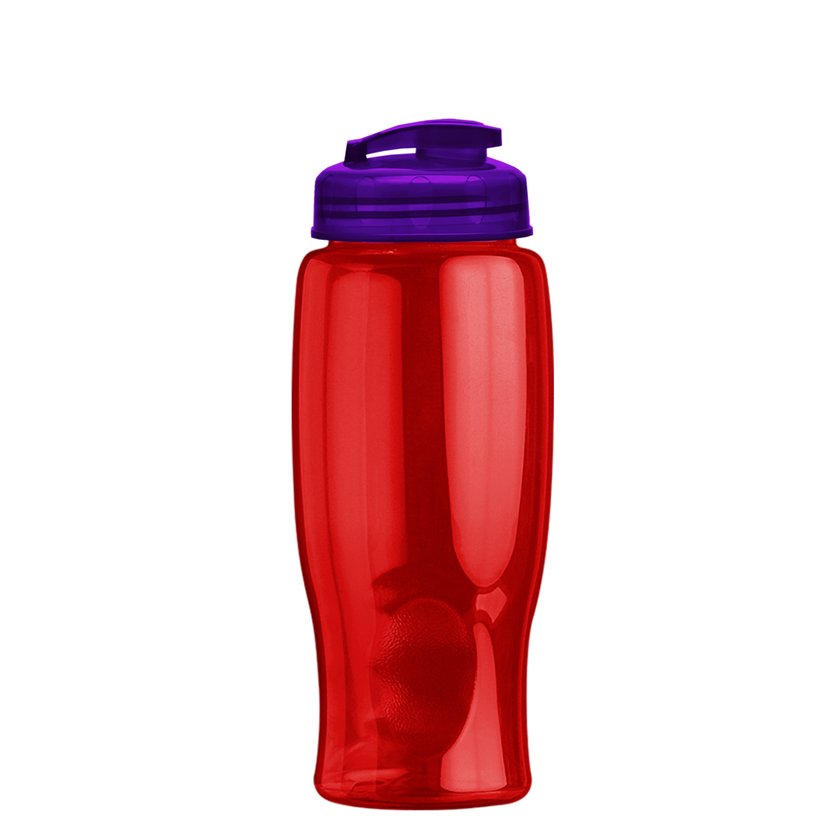 Custom logo Poly+ Bottle with Flip-Top Lid - 27 oz.