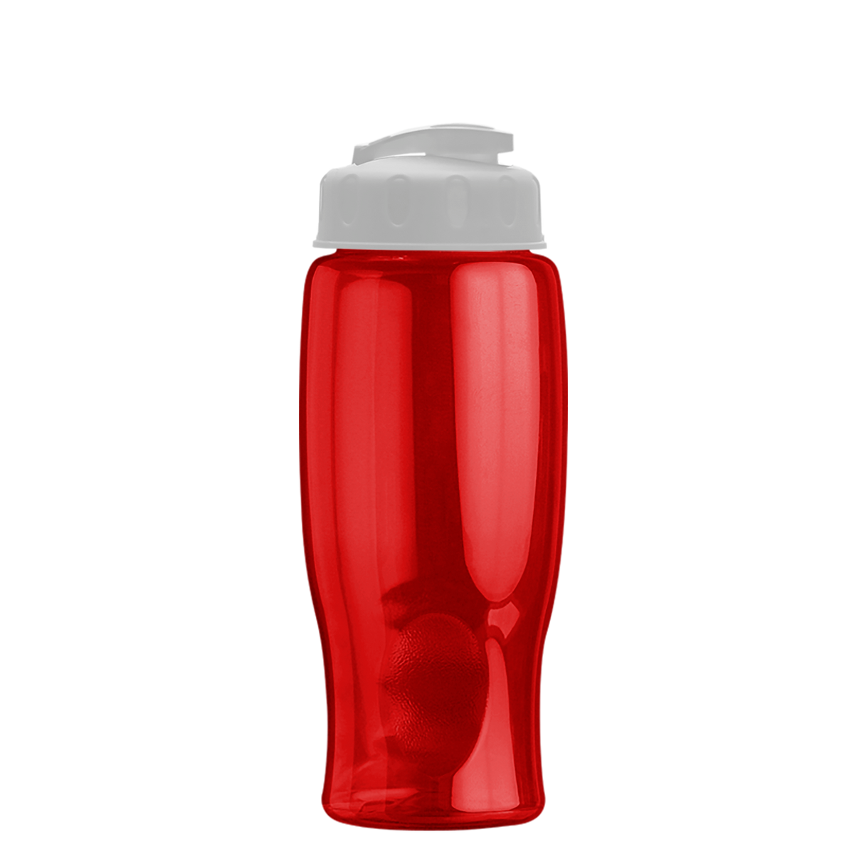 Custom logo Poly+ Bottle with Flip-Top Lid - 27 oz.