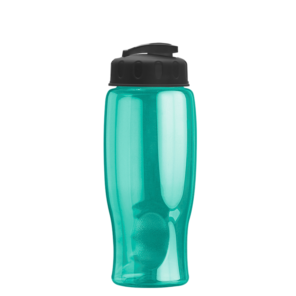 Custom logo Poly+ Bottle with Flip-Top Lid - 27 oz.