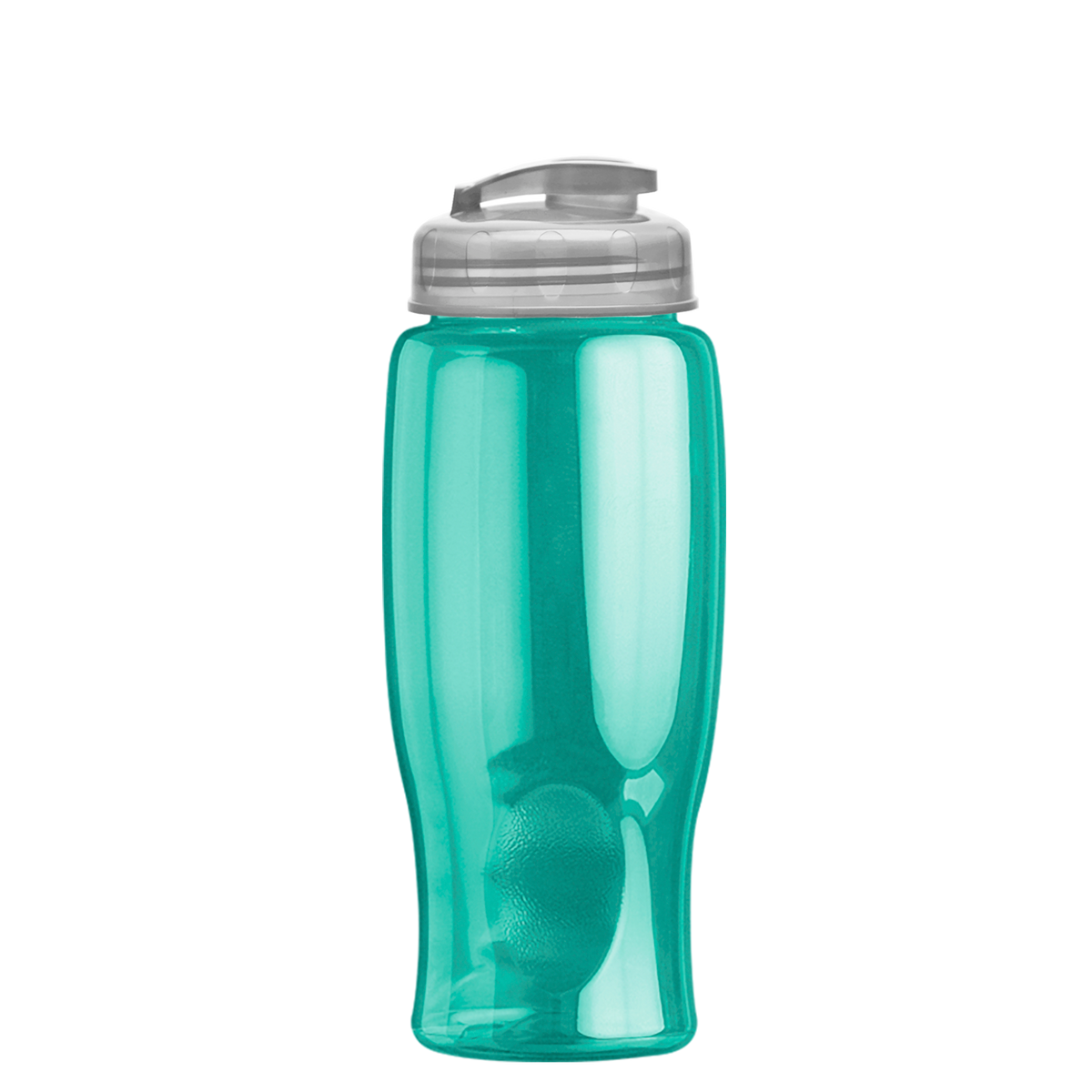 Custom logo Poly+ Bottle with Flip-Top Lid - 27 oz.
