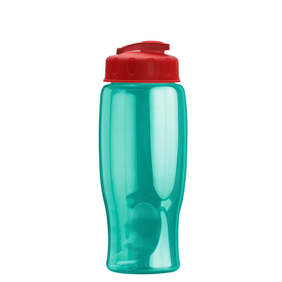 Custom logo Poly+ Bottle with Flip-Top Lid - 27 oz.